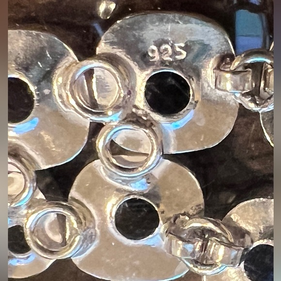 Statement Charoite Gemstone Necklace, Layered Multi Stone - NWOT - Picture 4 of 4